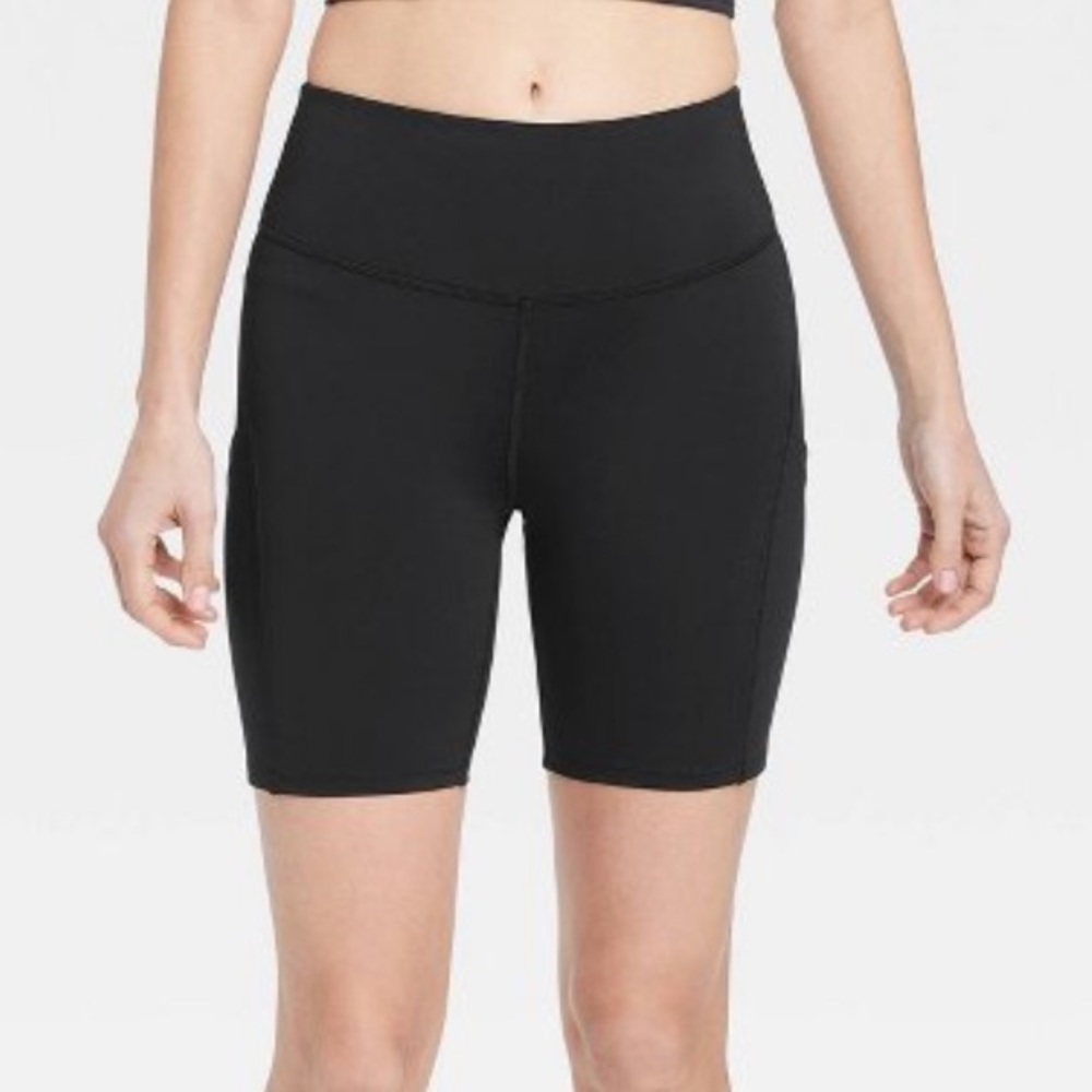 All in Motion Black Biker Shorts Size XL